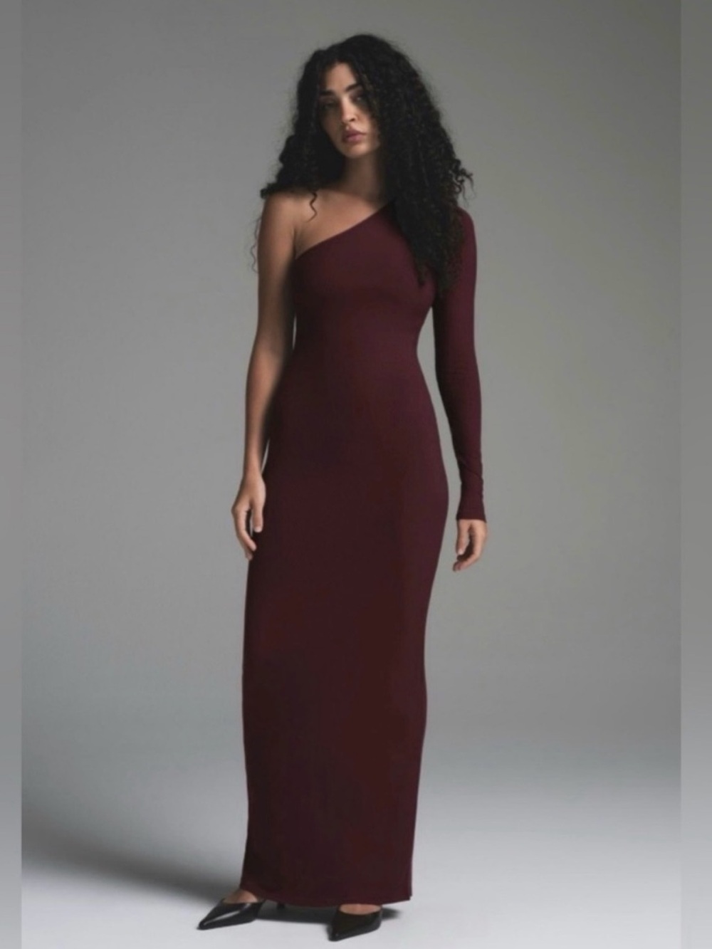 SKIMS RARE! Soft Lounge One Shoulder Dress